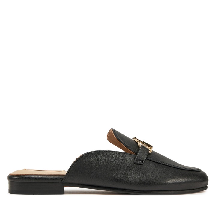 Papuci eleganti dama, Liu Jo, piele naturala, negru, 36 EU