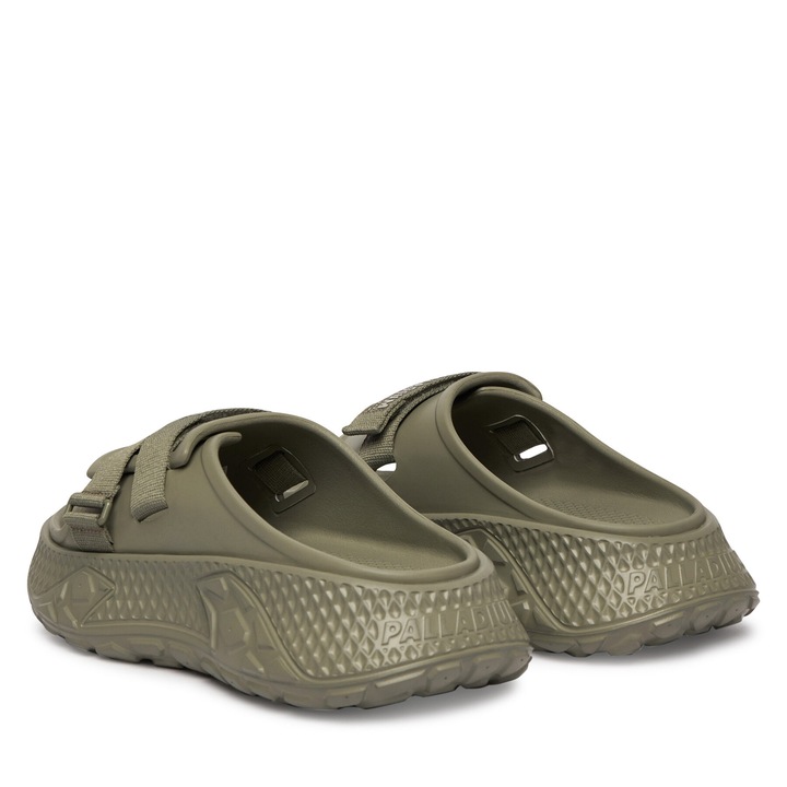 Papuci unisex, Palladium, material textil, gri, 36 EU