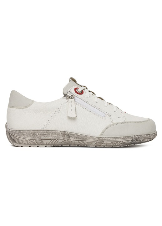 Női tornacipő, Go Soft, valódi bőr, fehér