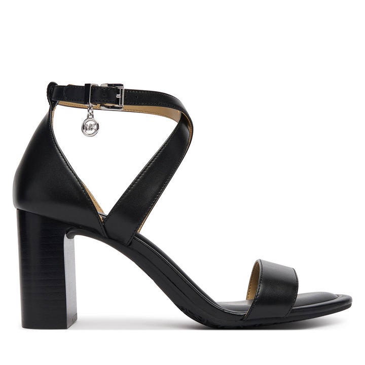 Michael Kors fekete szandal stabil sarokkal, Fekete