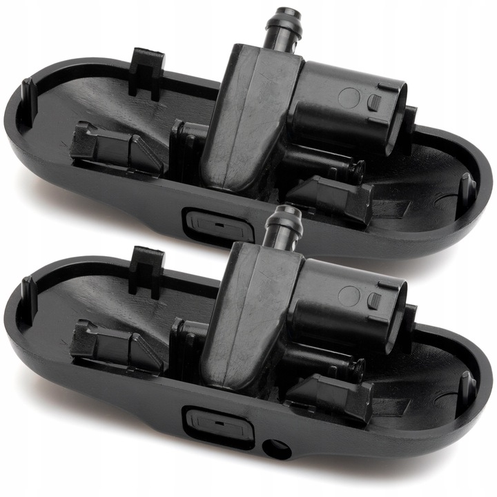 Duze spalator parbriz tip ceata, AWparts, incalzite, 5M0955986C, pentru VW Passat B6, B7, Golf V, VI, VII, Tiguan, vizibilitate sporita