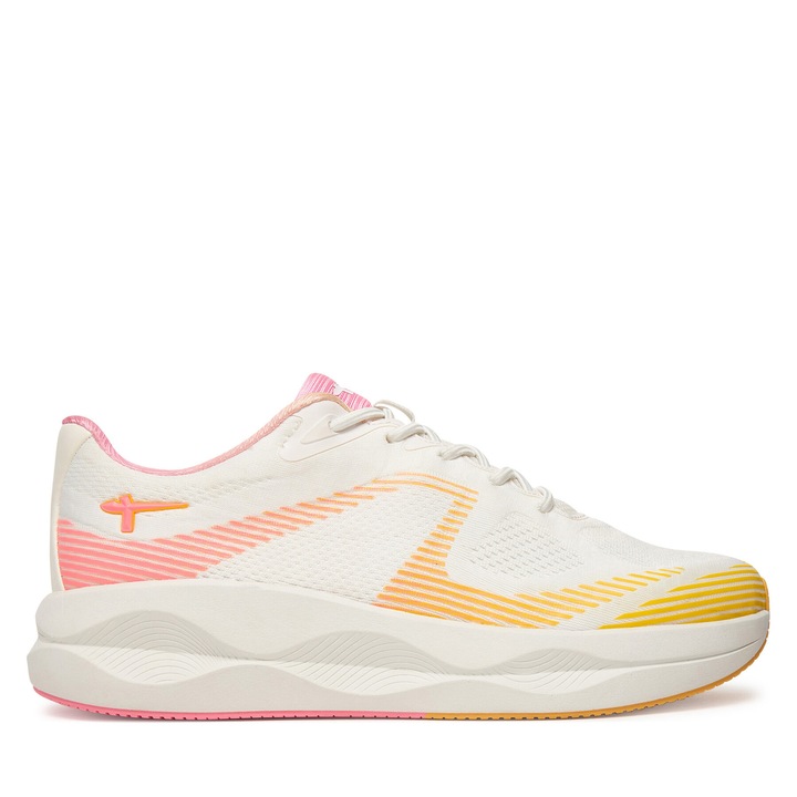 Női tornacipő, Tamaris, textil anyag, sokszínű, vastag talp, kivehető talpbetét