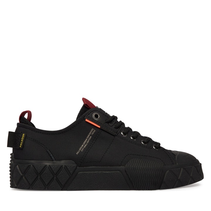 Tenisi textil negru, Negru