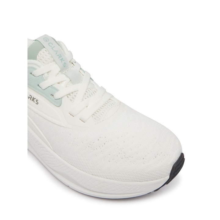 Női tornacipő, Clarks, fehér, textil