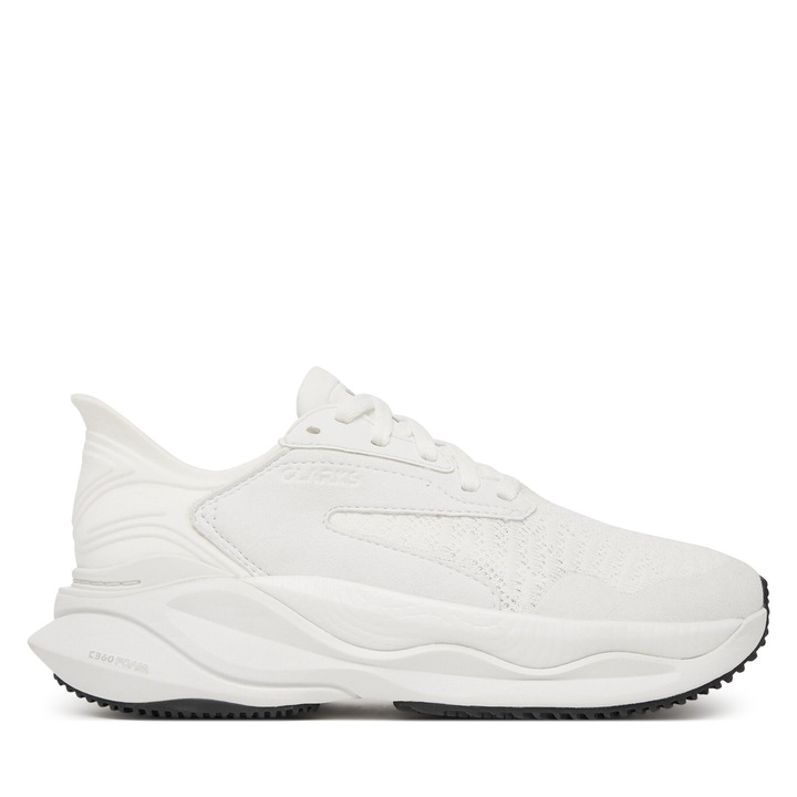 Női tornacipő, Clarks, fehér, textil, kényelmes