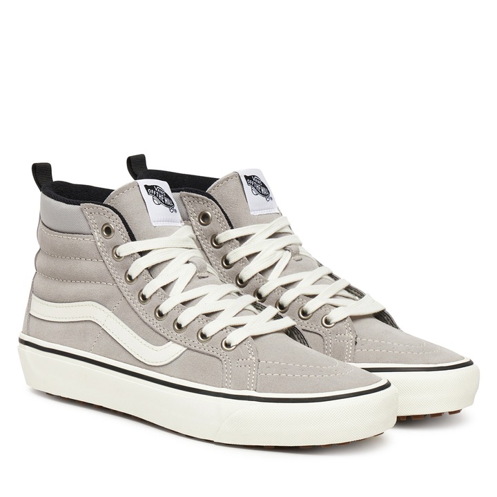 Férfi Vans cipő, valódi bőr, szürke, 36 EU