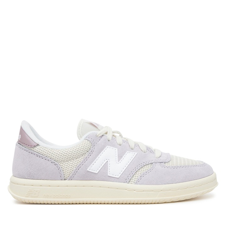Tenisi dama, New Balance, piele naturala, violet, confortabili
