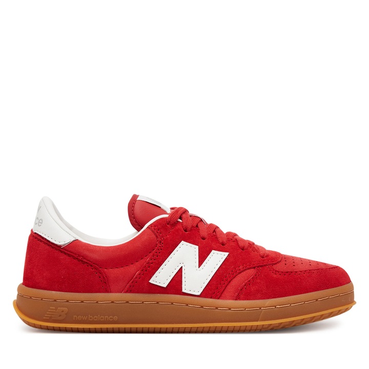 Tenisi dama, New Balance, piele naturala, rosu