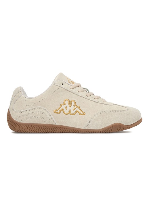 Női tornacipő, Kappa, bézs színű természetes bőr