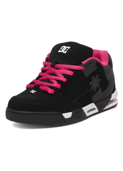 Tenisi dama, DC Shoes, piele naturala, negru, 38.5 EU