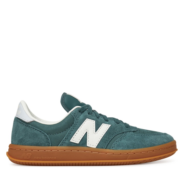 Tenisi dama New Balance, piele naturala, verde, 40.5 EU