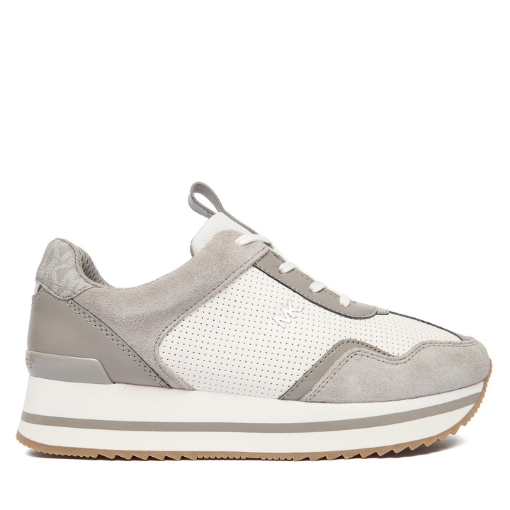 Női tornacipő, Michael Michael Kors, műbőr, szürke, fehér