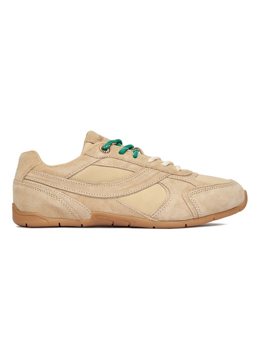 Női tornacipő, Mexx, természetes bőr, bézs