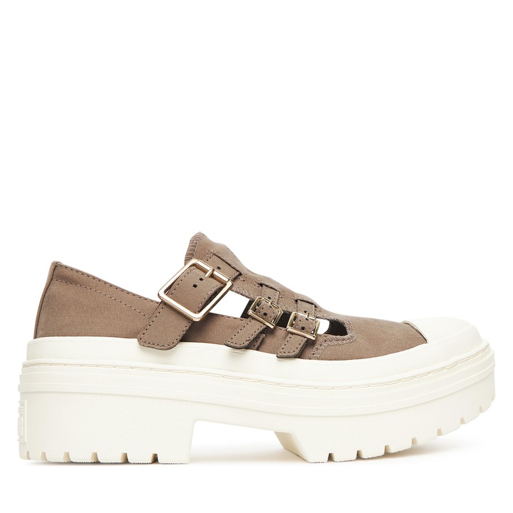 Tenisi dama, Converse, material textil, maro, talpa groasa, inchidere cu catarama