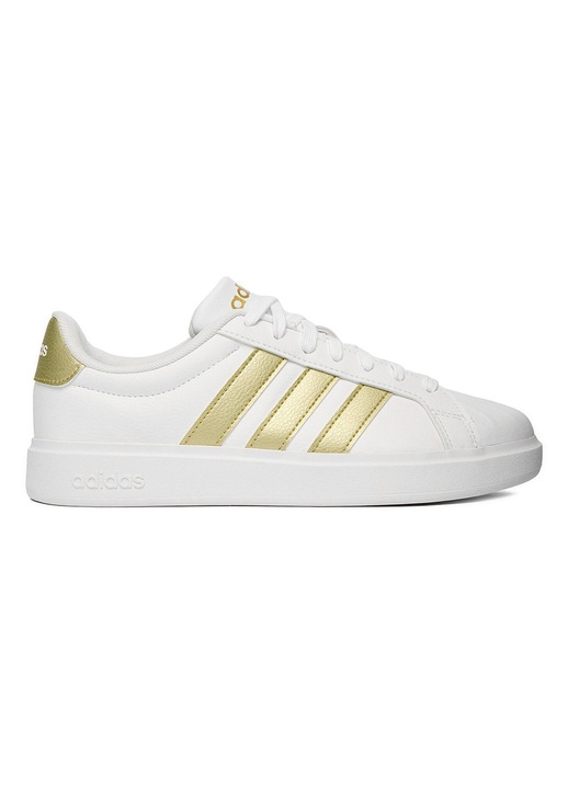 Női cipők, Adidas, textil, arany/fehér