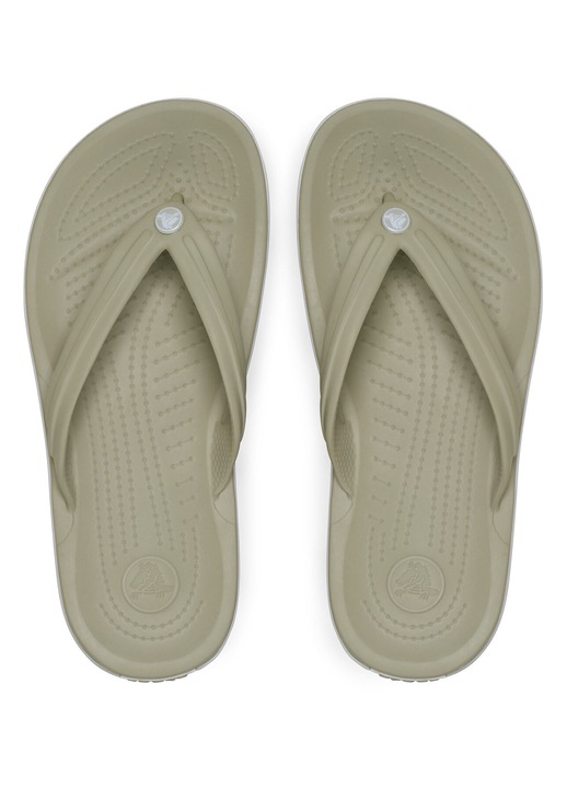 Slapi unisex, Crocs, bej, material sintetic, 36-37 EU