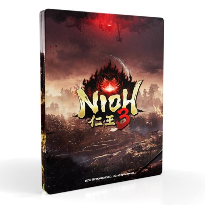 Joc PS5 Nioh 3 Steelbook Launch Edition, Steelbook, DLC-uri incluse, multicolor
