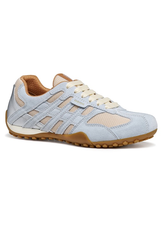 Geox női tornacipő, természetes bőr, kék, 35 EU