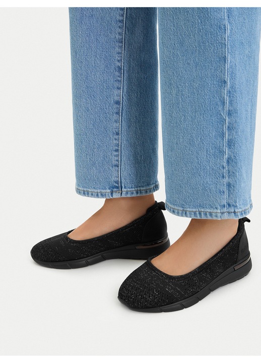 Balerina, Go Soft, Textil, Fekete