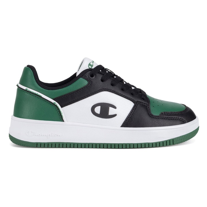 Adidasi copii, Champion, material sintetic, verde, 36.5 EU