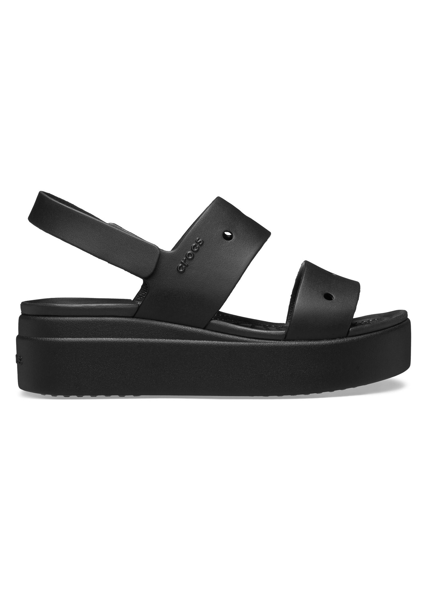 m♡ Sandale dama, Crocs 210676, plastic, negru, 42-43 EU - eMAG.ro