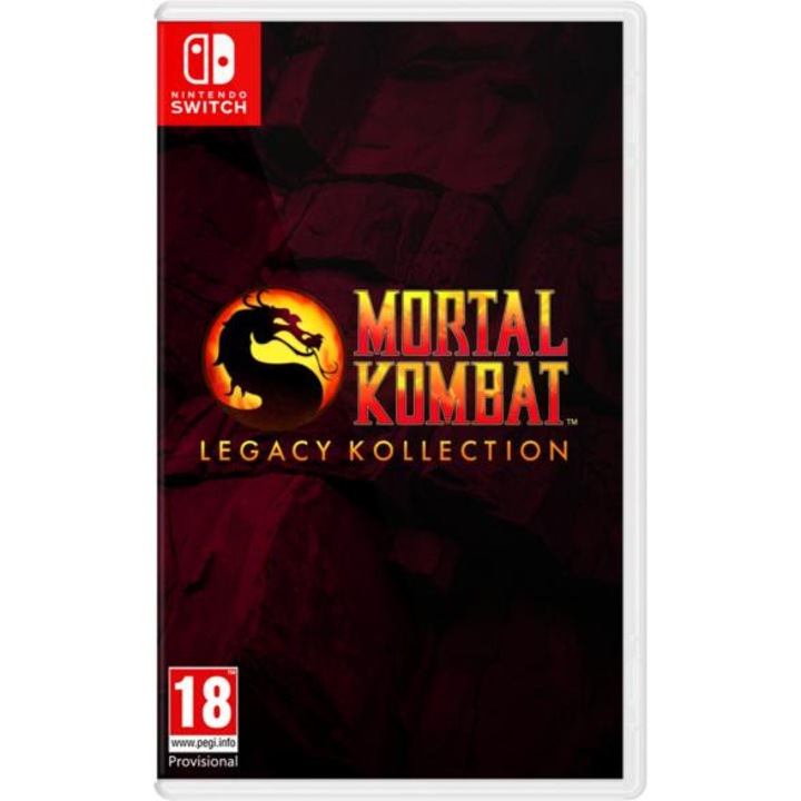 Joc Nintendo Switch Mortal Kombat: Legacy Kollection, clasice, online, multicolor