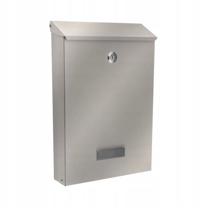 Cutie postala A4, Sylamet, inox, 2 chei, 335x220x59mm, multicolor