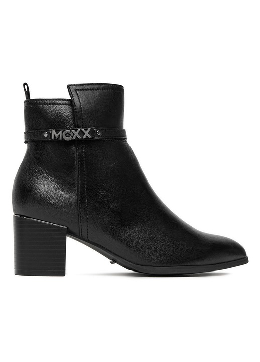 Botine dama, Mexx, piele naturala, negre