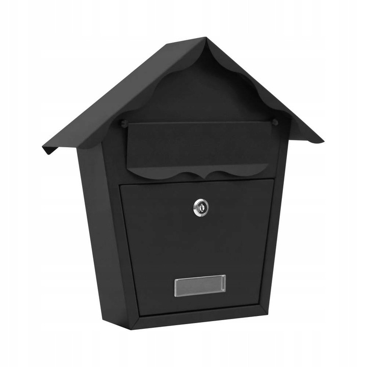 Cutie postala wrzutnie Sylamet, C5, neagra, 35.5x35.5x8cm, cu zavor Yale