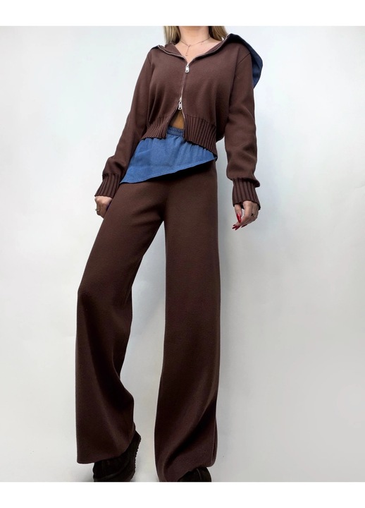 Compleu dama Denim, maro, one size