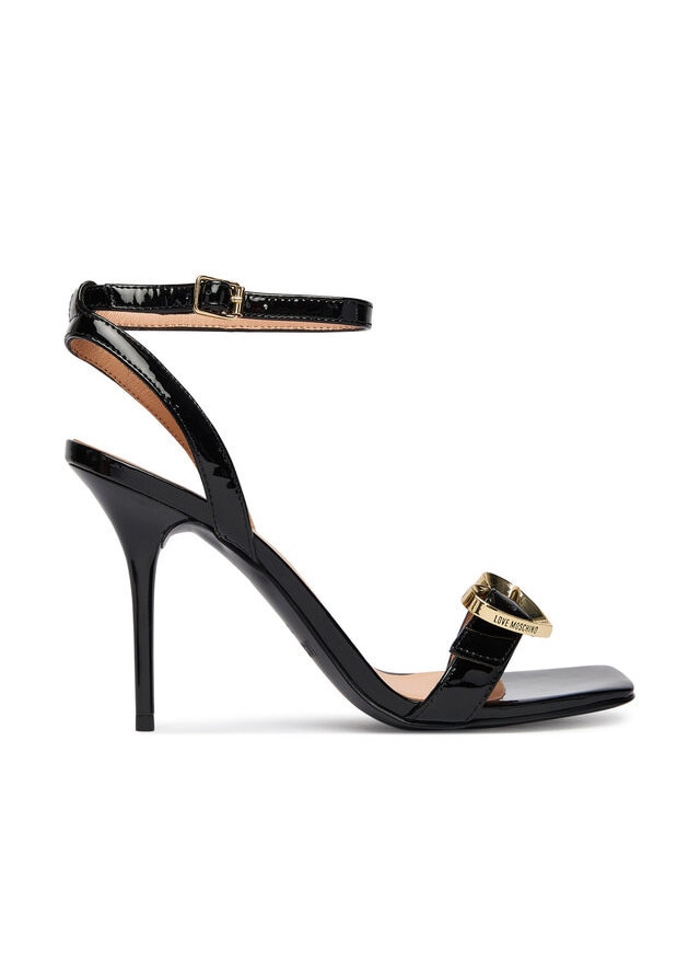 Sandale femei Love Moschino JA16287G0EJN3, Negru, 39 EU - eMAG.ro