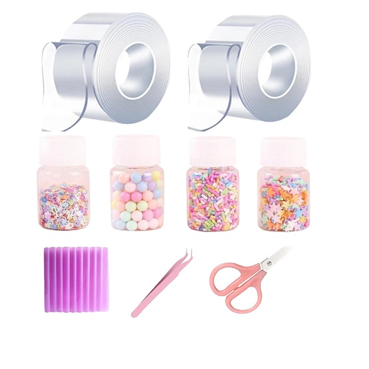 Двустранна самозалепваща лента, DIY дейности, универсална употреба, F