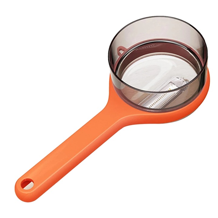 Cutit de curatat, maner ergonomic, design rezistent la stropi, portocalie