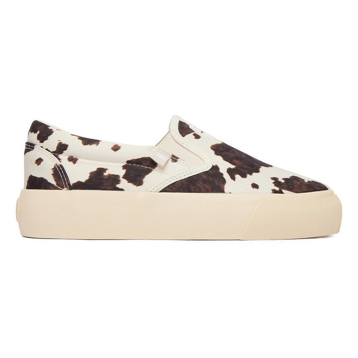 Tenisi dama, DC Shoes, material textil, bej, 37 EU