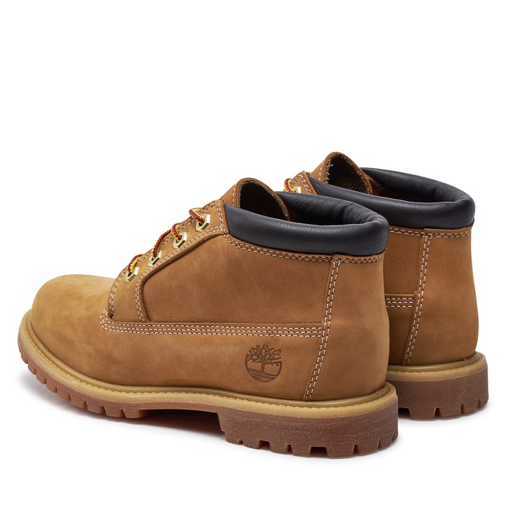 Cizme de drumetie, Timberland, piele naturala, maro, textil, 37 EU
