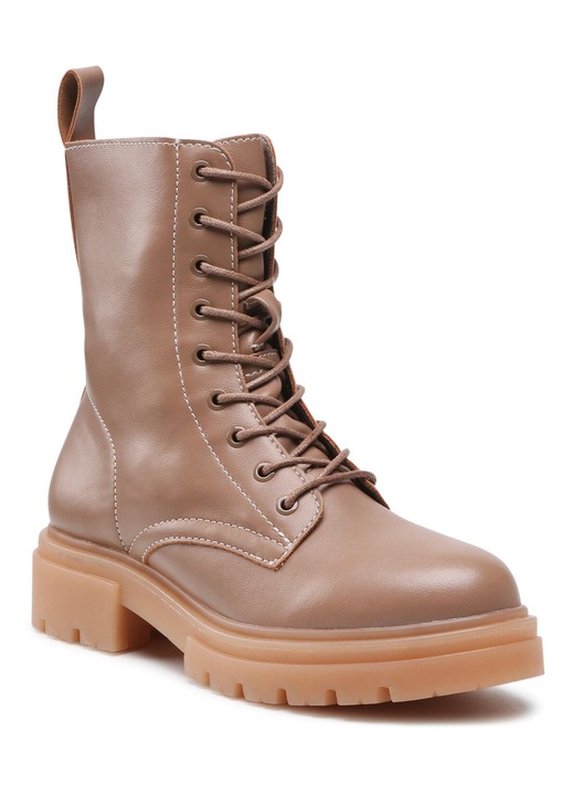 Ghete dama Jenny Fairy piele ecologica, Bej