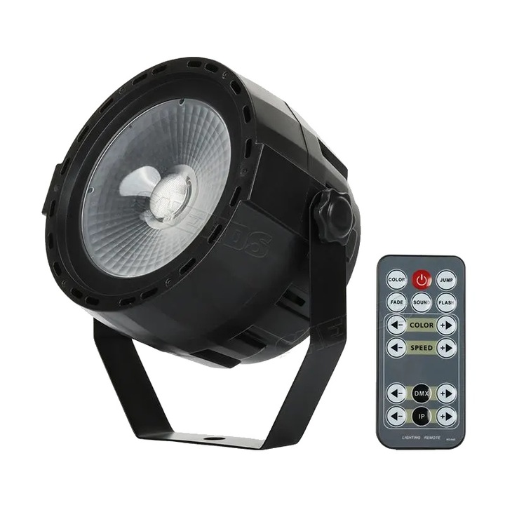 Lumina scenă 30W RGB fekete 14.5x10.5x16cm szett