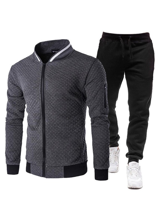 Set trening casual hanoracdwqfwq, Gri