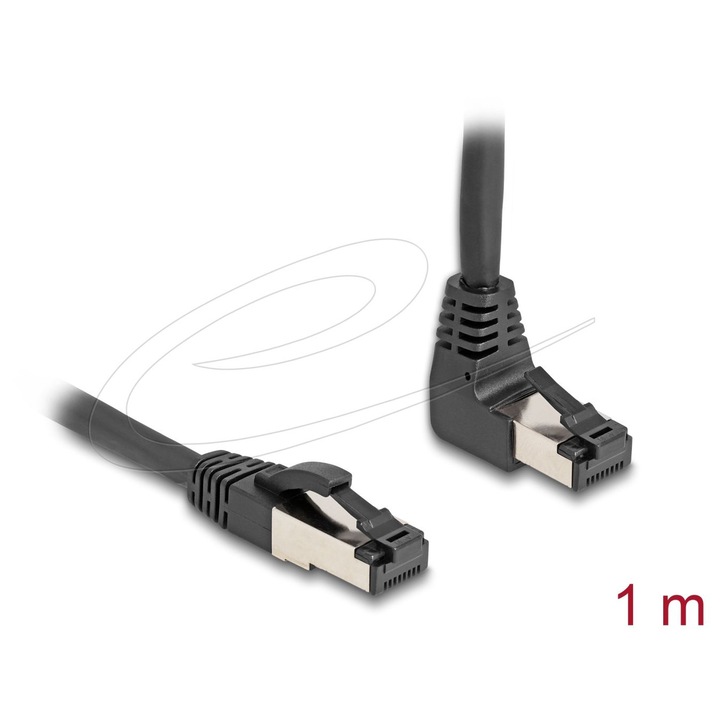 Cablu Patch CAT8.1 S-FTP DeLock 1m Negru