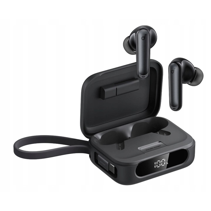 Soundcore P41i vezeték nélküli fülhallgató, True Wireless Stereo, fekete, szett