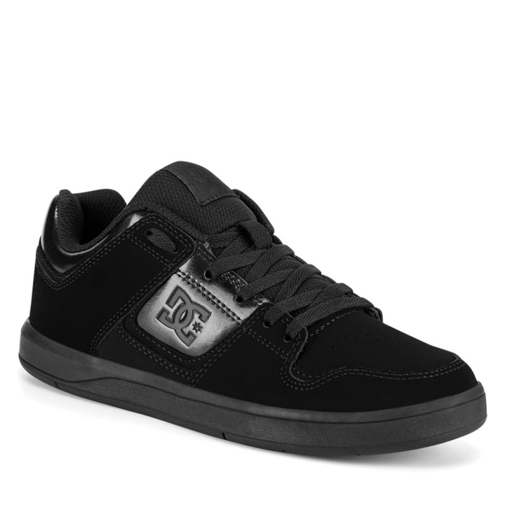 DC Shoes női tornacipő, természetes bőr, fekete