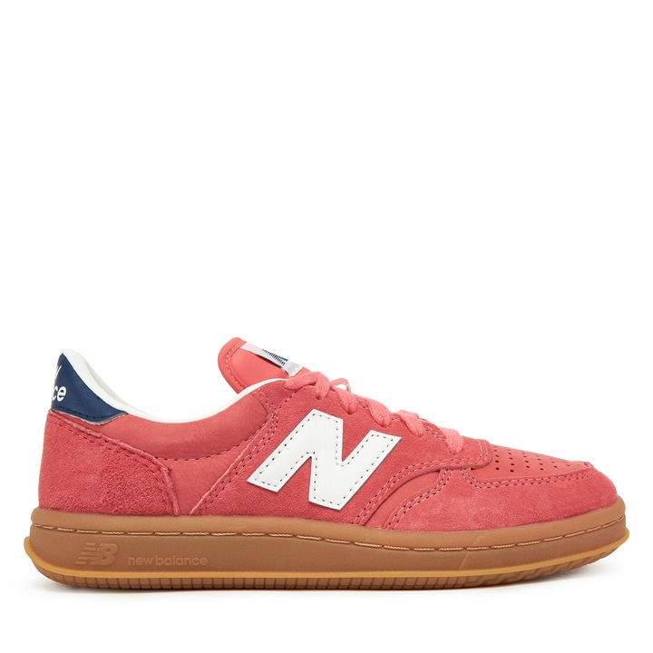 Tenisi barbati, New Balance, piele naturala, rosu