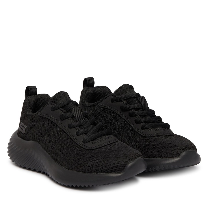 Маратонки за момчета, Skechers, текстил, Черен