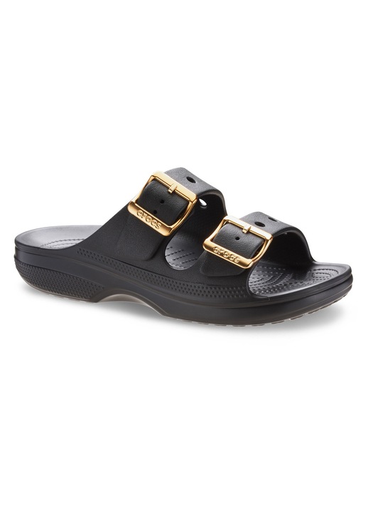 Papuci dama, Crocs, plastic, negru