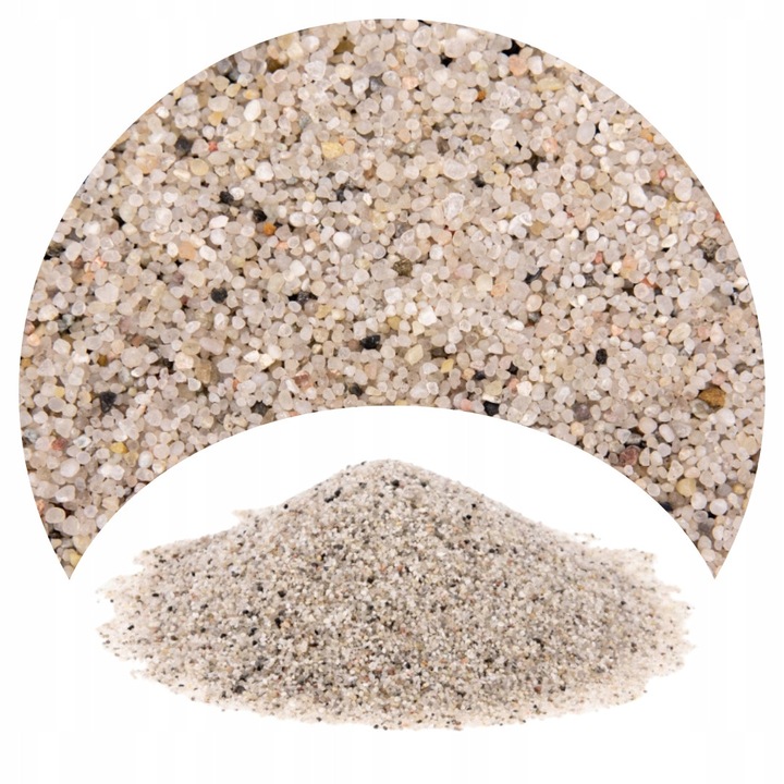Substrat acvariu 24 kg cuart gri 1-2 mm