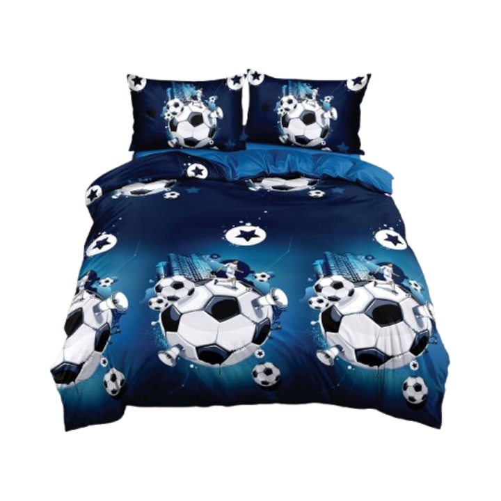 Ágynemű, 2 személyes, 240x250 cm, pöttyös mintával