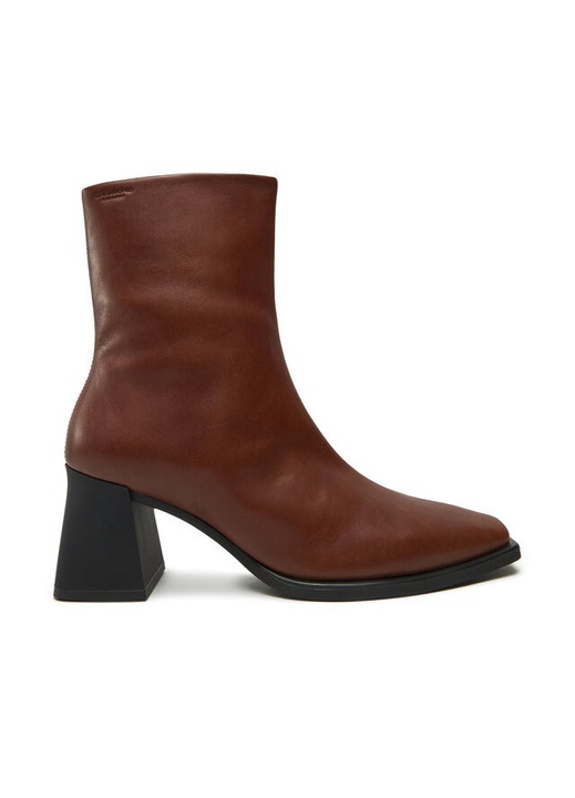 Botine femeie, Vagabond, piele naturala, maro, 38 EU