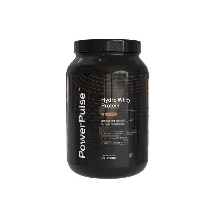PowerPulse - Proteina hidrolizata din zer - Chocolate - 1200g