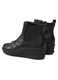 Botine pentru femei, Clara Barson, piele ecologica, negru, 38 EU