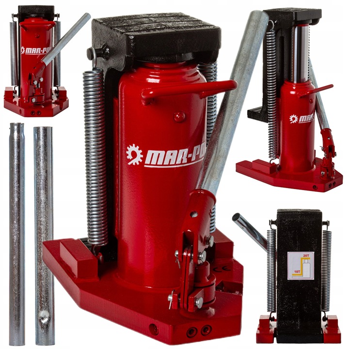 Elevator manual Mar-Pol M80296, 20T, 3-46cm, 10,5x13cm, 10x5,5cm